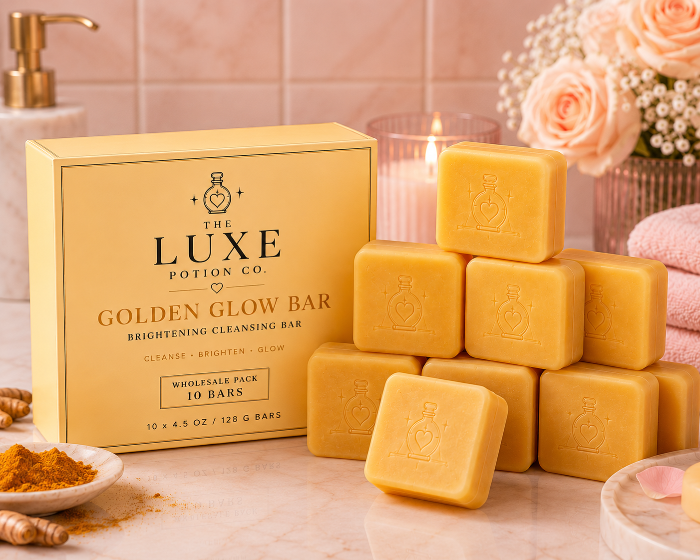 Wholesale Golden Glow Bar - 10 Bars